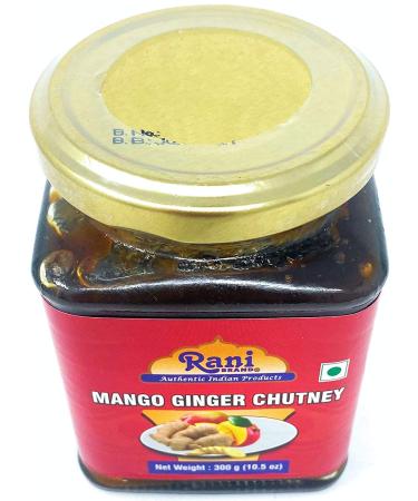 Rani Mango & Ginger Chutney 10.5oz - Vegan, Gluten Free, All Natural - Non-GMO Indian Preserve - Pack of 1 - Buy Online on GoSupps.com