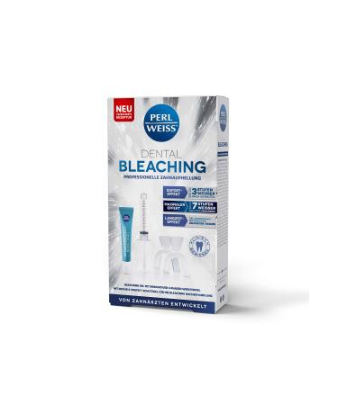 PERLWEISS DENTAL BLEACHING professional teeth whitening with moldable dental trays for visibly whiter teeth in 7 days