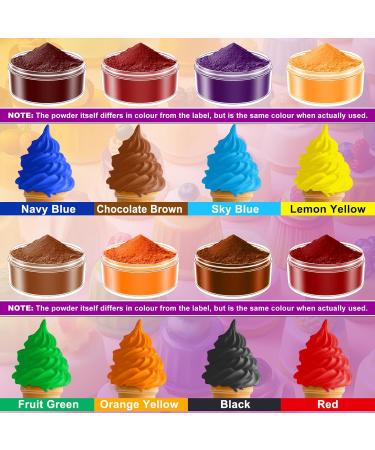 ERCorArt Food Colouring Powder Colours Upgrade Food Colouring Dust High Bright Food Dye Edible Paint for Cake Decorating Icing & Desserts - Pack of 8 x 5 g each - Buy Online on GoSupps.com