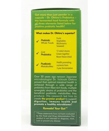 Dr. Ohhira's Probiotics Daily Original Formula - 60 Caps + Bonus 10 Caps Travel Pack | Non-GMO | No Refrigeration - Buy Online on GoSupps.com
