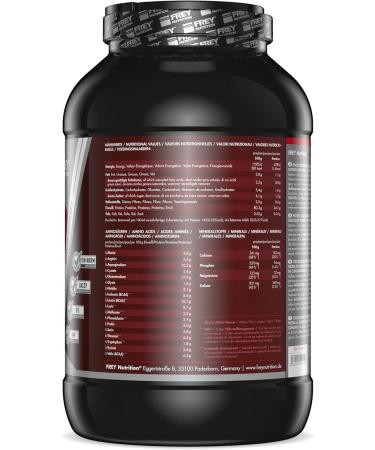 Frey Nutrition Whey Protein Chocolate 2.3 kg - High Protein Premium Quality International Shipping - Buy Online on GoSupps.com