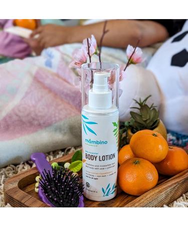 Mambino Organics Daily Essential Face & Body Lotion Hydrating Body Lotion with Coconut Aloe & Tamanu Oil Lightweight Moisturizer for Dry Skin Vegan & Cruelty-Free Skin Care 5 fl oz (2-Pack) 5 Fl Oz (Pack of 2) - Buy Online on GoSupps.com