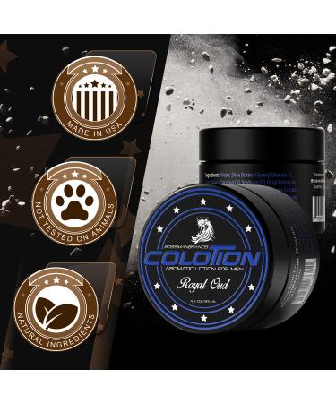 Bossman Colotion - 2-in-1 Men's Lotion & Cologne for Hydrating Scented Beard Softening (Royal Oud) - Buy Online on GoSupps.com