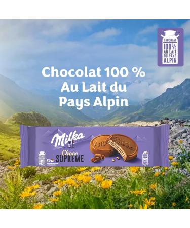 MILKA - Choco Supr me - Set of 4 Supreme Choco Boxes - Crispy Wafers Coated with Milka Milk Chocolate and Cocoa Flavour Filling - Ideal for Children's Snacks - Set of 4x180g - Buy Online on GoSupps.com