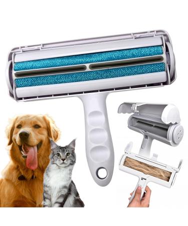 Sol Paws Pet Hair Remover for Dog, Cat, Animals- Multi-Surface Lint Roller for Pet Hair- Eco-Friendly Reusable Lint Roller- Portable- Cat and Dog Must Have