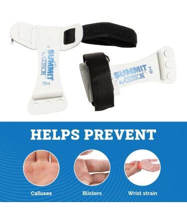 Gibson AthleticSummit Grip Mens High Bar Hook and Loop - Small - Buy Online on GoSupps.com