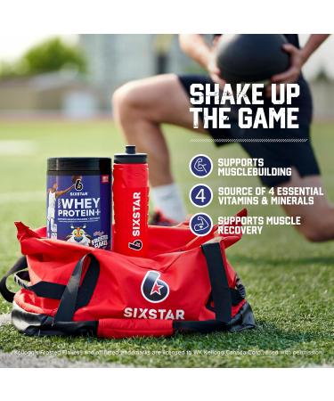 Six Star Whey Protein Powder Plus | Muscle Building & Recovery Plus Immune Support | Muscle Builder for Men & Women | Kellogg s Frosted Flakes Flavour | 1.8lb - Buy Online on GoSupps.com