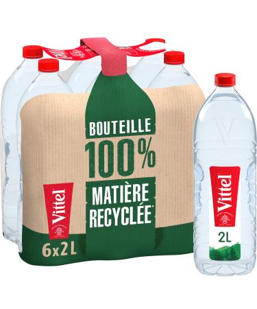 Vittel Natural Mineral Water 6 x 2 L