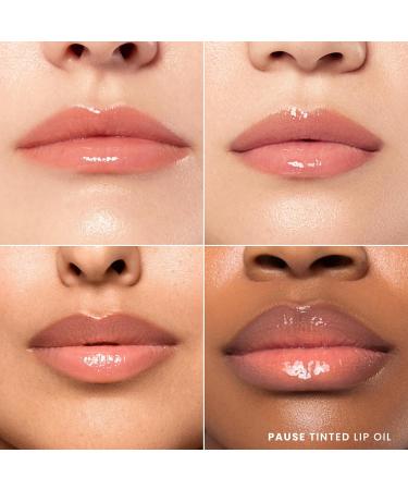 Karuna Skin - Tinted Lip Oil Soothing & Moisturizing Lip Products with Peptides Antioxidants Hydrating Flattering Vegan Lip Tint Pause 4.8 mL/0.16 fl. oz - Buy Online on GoSupps.com