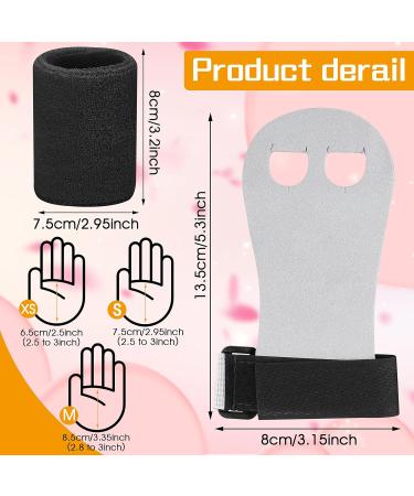 Buy Definitely Grippads for Kids | Cross Training & Gymnastics Hand Grips | Leather Pull-Up Gloves & Fitness Set - Perfect for Youth Training - Buy Online on GoSupps.com