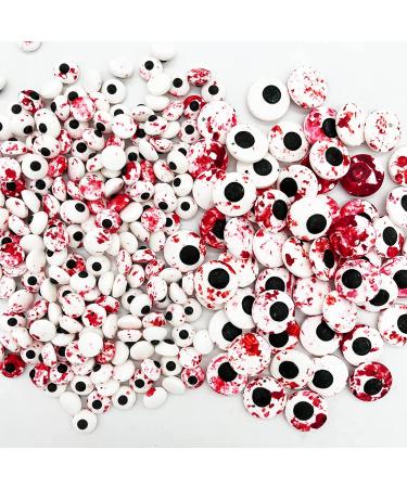 Weraru Bloody Red Eyeball Candy Cake Toppers - Halloween & Christmas Party Decorations - 6.8oz (Mixed Sizes) - Buy Online on GoSupps.com