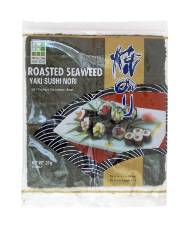 Qidong Jinhe Foods CoLtd JHFOODS Gold Roasted Seaweed Sushi 28 g