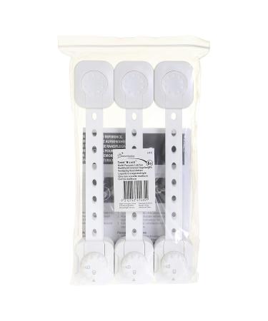 Dreambaby G1435 Twist 'N Lock Multi-Purpose Fastener 6-Pack - White Safety Locks for Childproofing - Buy Online on GoSupps.com