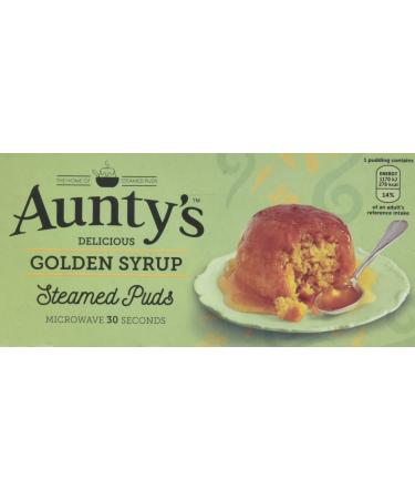 Auntys Golden Syrup Pudding 3.35 Ounce (Pack of 1)