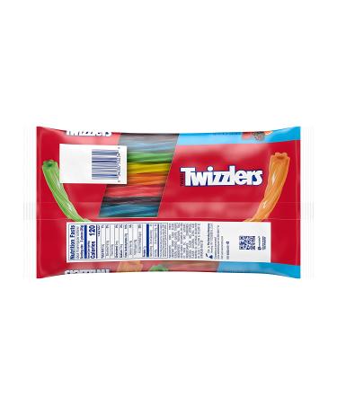 TWIZZLERS Twists Assorted Fruit Flavored Rainbow Chewy Candy 12.4 Oz - Pack of 6 | Delicious Chewy Treats - Buy Online on GoSupps.com