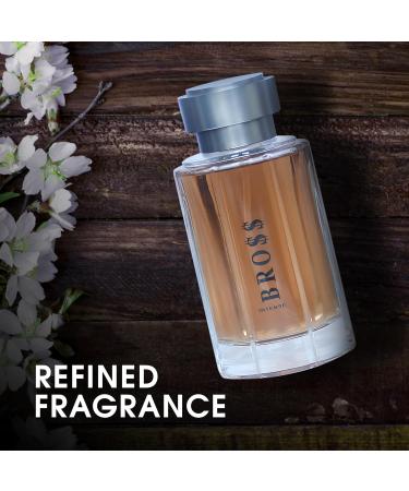 Bross Intense's Cologne Bold & Sophisticated Scent Perfume for Men With Citrus Spice And Woody Notes Long Lasting Fragrance For All Occasions Bross Intense 3.4 Fl Oz (Pack of 1) - Buy Online on GoSupps.com