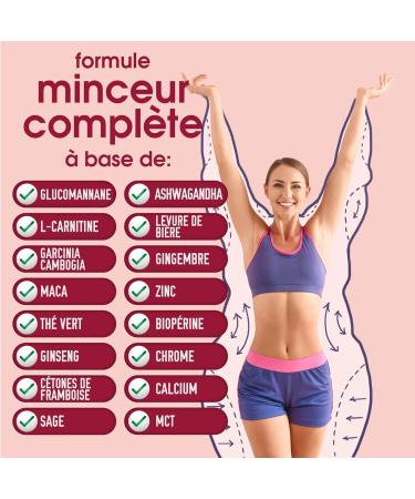 GOODBYE FAT FOR WOMEN | Powerful Slimming for Women | Fat Burner Appetite Reducer & Metabolism Booster | Redefine Your Figure by Eliminating Fat & Kilos | 60U. - Buy Online on GoSupps.com