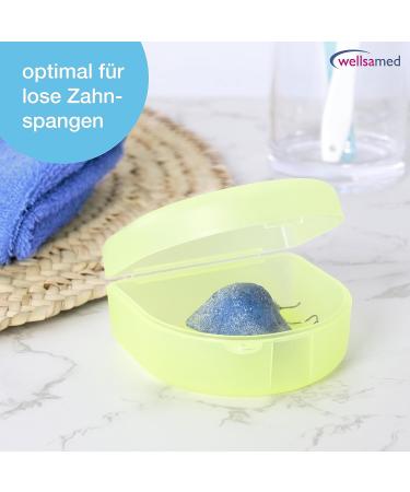 Wellsamed KFO Splint Box Standard - Yellow | Perfect Storage for Braces Dentures & Dental Splints - International Shipping Available - Buy Online on GoSupps.com