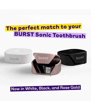 BURST Vegan Dental Floss Set with Juniper Berry Aroma - Charcoal Coating, Expanding Technology - Textured, 12 Week Supply (32 Yards) - Rose Gold - Buy Online on GoSupps.com