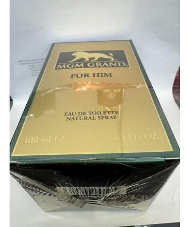 MGM GRAND Men Cologne Eau de Toilette Spray 3.4 oz 100 ml New in Box Sealed - Buy Online on GoSupps.com