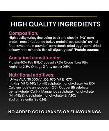 PRO PLAN Adult 1+ DELICATE DIGESTION Rich in Turkey Dry Cat Food 3kg - Buy Online on GoSupps.com