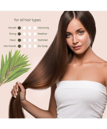 Natural Riches Tea Tree Shampoo - Fights Dandruff with Pure Tea Tree Oil - Lavender Peppermint Formula - 16 fl oz - Buy Online on GoSupps.com