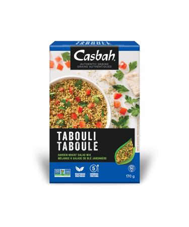Casbah Authentic Grains, Tabouli Wheat Salad Mix, 6 Ounce (Pack of 12)