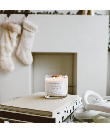 Calyan Wax Soy Candle - Apples & Maple Bourbon | 3 Wick Scented Candle | Premium 14.9 oz | Long-Lasting 43 Hour Burn | Essential Oils in Glass Jar - Buy Online on GoSupps.com