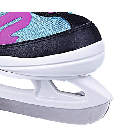 Shop K2 Skates Girls Ice Skates Juno Ice - White & Light Blue | International Shipping Available - Buy Online on GoSupps.com