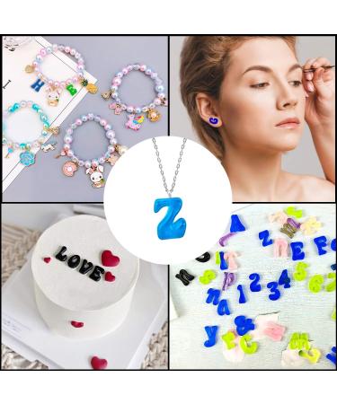 Palksky 3Pcs Mini Letter Resin Molds - Silicone Alphabet Epoxy Casting Mold for DIY Jewelry & Crafts - Buy Online on GoSupps.com