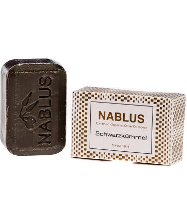 Nablus Soap Natural Olive Oil Set of 4 (4x100g) Damask Rose Black Cumin Thymes Dead Sea Mud for dry skin extra gentle handmade - Buy Online on GoSupps.com