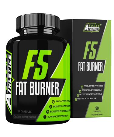 F5 Weight Loss Pills - Fat Burners for Men - Fat Burners for Women Weight Loss - 90 Capsules Fat Burner Suitable for Men & Women - UK Made