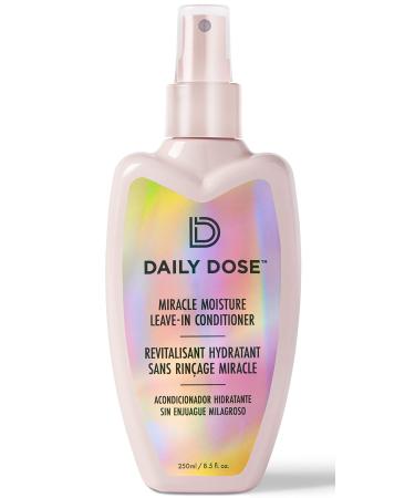 Daily Dose Miracle Moisture Spray Leave-In Hair Conditioner Detangler (Award Winning) 8.5oz, Paraben Free, Phthalates Free, Cruelty Free, Vegan