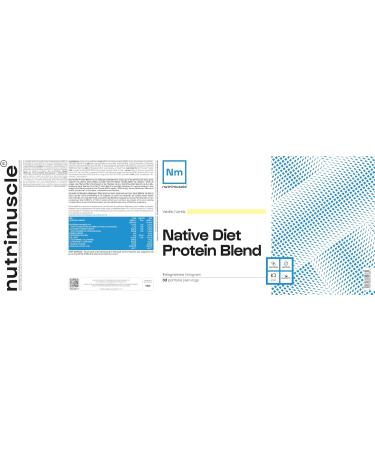 Dry Protein Mix & Weight Loss | Meal Replacement Appetite Suppressant Fat Burner Carnitine Dosed Bodybuilding & Fitness | Nutrimuscle | Vanilla - 1 kg - Buy Online on GoSupps.com