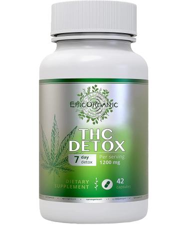 EpicOrganic 7-Day, Full-Body Detox Cleanse: Support for Rapid Cleansing of Liver, Lungs, Urinary and Digestive Systems. Eliminates Broad Range of Toxins; 42 Capsules… 1