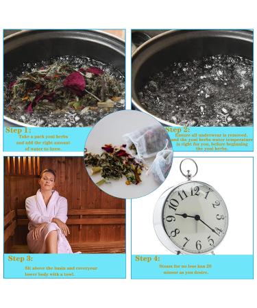 Organic Yoni Steam Herbs for Cleansing and Tightening - V Steam Kit (3.17 oz) | Vaginal Steam for Women - Buy Online on GoSupps.com