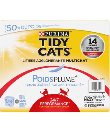 Tidy Cats 24/7 Performance Cat Litter LightWeight Multi-Cat - 5.44 kg Box 5.44 kg Box (1 Pack) - Buy Online on GoSupps.com