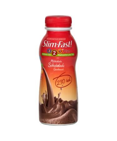 SlimFast Slim-Fast Ready to Use Chocolate Drinks 6 x 325 ml