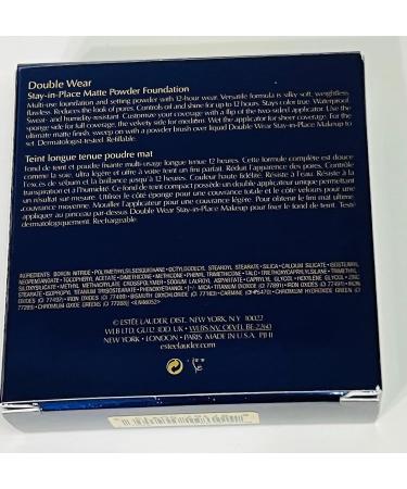Estee Lauder Double Wear Stay-in-Place Matte Powder Foundation 4N1 Shell Beige - Long-lasting Coverage for Flawless Complexion - Buy Online on GoSupps.com