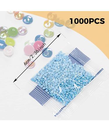 AB Diamond Painting Beads 5D Accessories - 20 Colors Round Drills & Rhinestones for Craft - 2.8MM/20000PCS - Buy Online on GoSupps.com