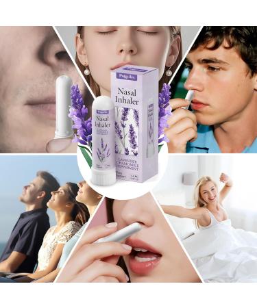 PUFFIAIR Lavender Nasal Sticks (3 Pack) Pure Lavender & Chamomile Extract Help Sleep Promote Calm & Stuffy Noses Support Craving Relief for Smokers - Buy Online on GoSupps.com