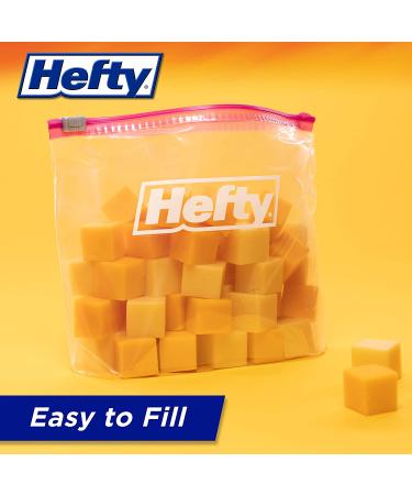 Hefty Slider Storage Bags, Gallon Size, 30 Count (3 Pack), 90 Total