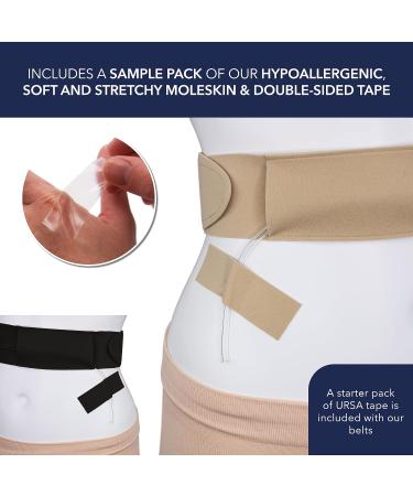 Peritoneal Dialysis Tube Belt - Soft & Stretchy PD Catheter Belt - Skin-Safe - UK Made - Peg Tube Supplies - Medical Accessories (Large 37-50 Black) - Buy Online on GoSupps.com