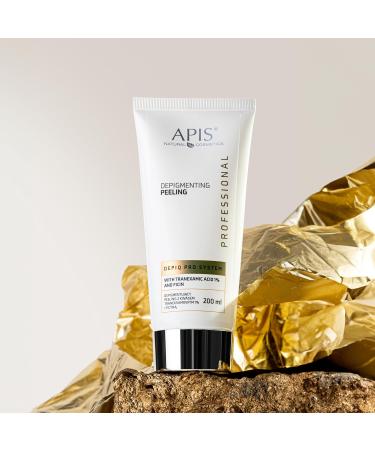 Apis DEPIQ PRO SYSTEM Gommage 50 ml Avec acide tranexamique et fica ne R duit les taches pigmentaires et l'hyperpigmentation renouvellement de la peau anti- ge - Buy Online on GoSupps.com
