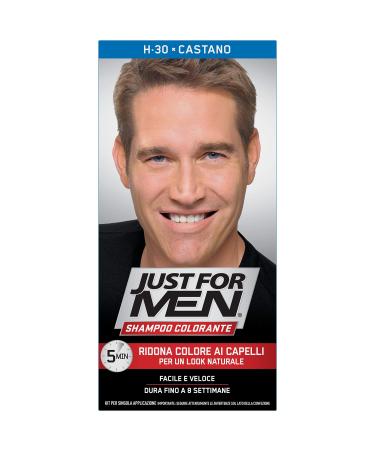 Just for men Just For Men COLORJUSTCN Colouring Shampoo H30 Castano 1 Pack of 1