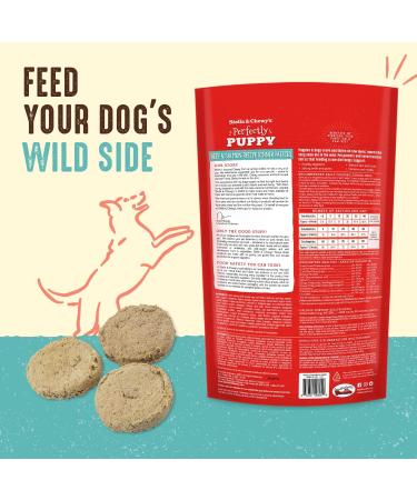 Stella & Chewy's Freeze Dried Raw Dinner Patties (Puppy Beef & Salmon) + Wild Weenies (Lamb Treats) 397 g (Pack of 1) Beef & Salmon for Puppies+ Dog Treats - Buy Online on GoSupps.com