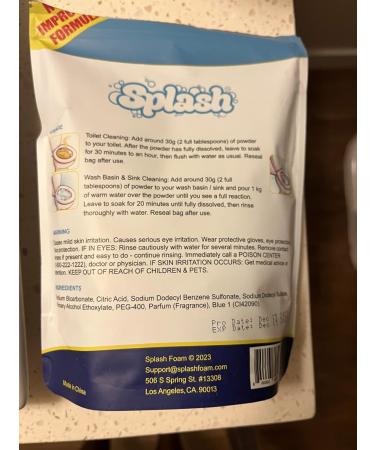 Toilet Cleaner - Self-Activating Miracle Powder for Deep Cleaning - 12 oz Pack | International Shipping Available - Buy Online on GoSupps.com