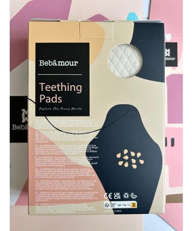 Bebear Bite Cushion for Baby Carriers | 100% Cotton Bibs for Newborns to Toddlers | 3PC Baby Pillows for Boys & Girls - White & Beige - Buy Online on GoSupps.com