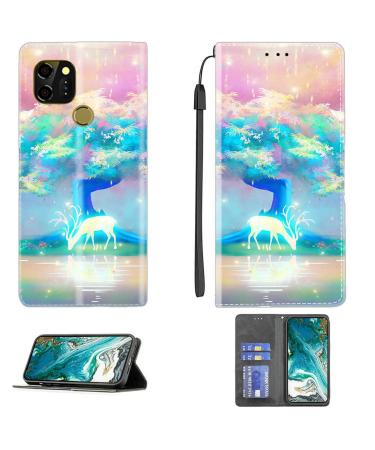 Mobile Phone Case for i-Plus P33 Case Compatible with iPlus P33 Mobile Phone Case Flip Case PU Leather Wallet Case CPT4