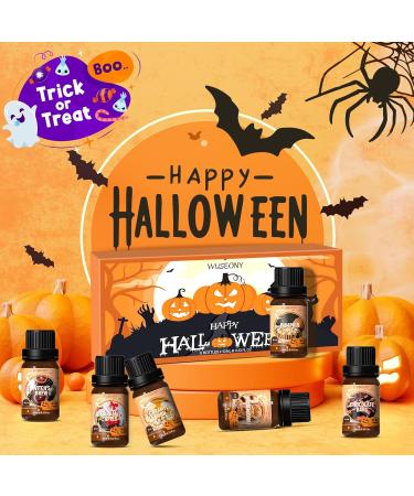 Buy Halloween Fragrance Oils Set - Pumpkin Pie Caramel Apple & More | Essential Oils for Candles & Diffusers - Buy Online on GoSupps.com